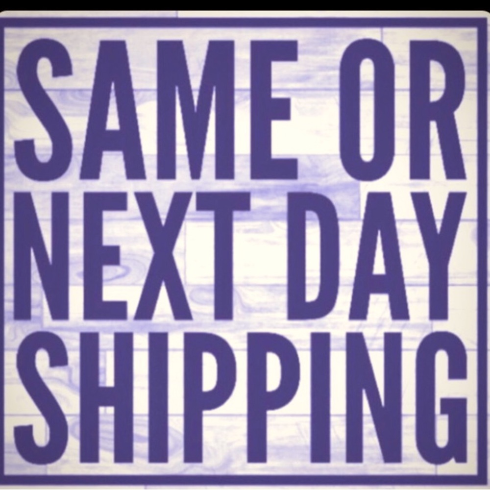 Same Day Delivery to Post Office for Fast Shipping !!